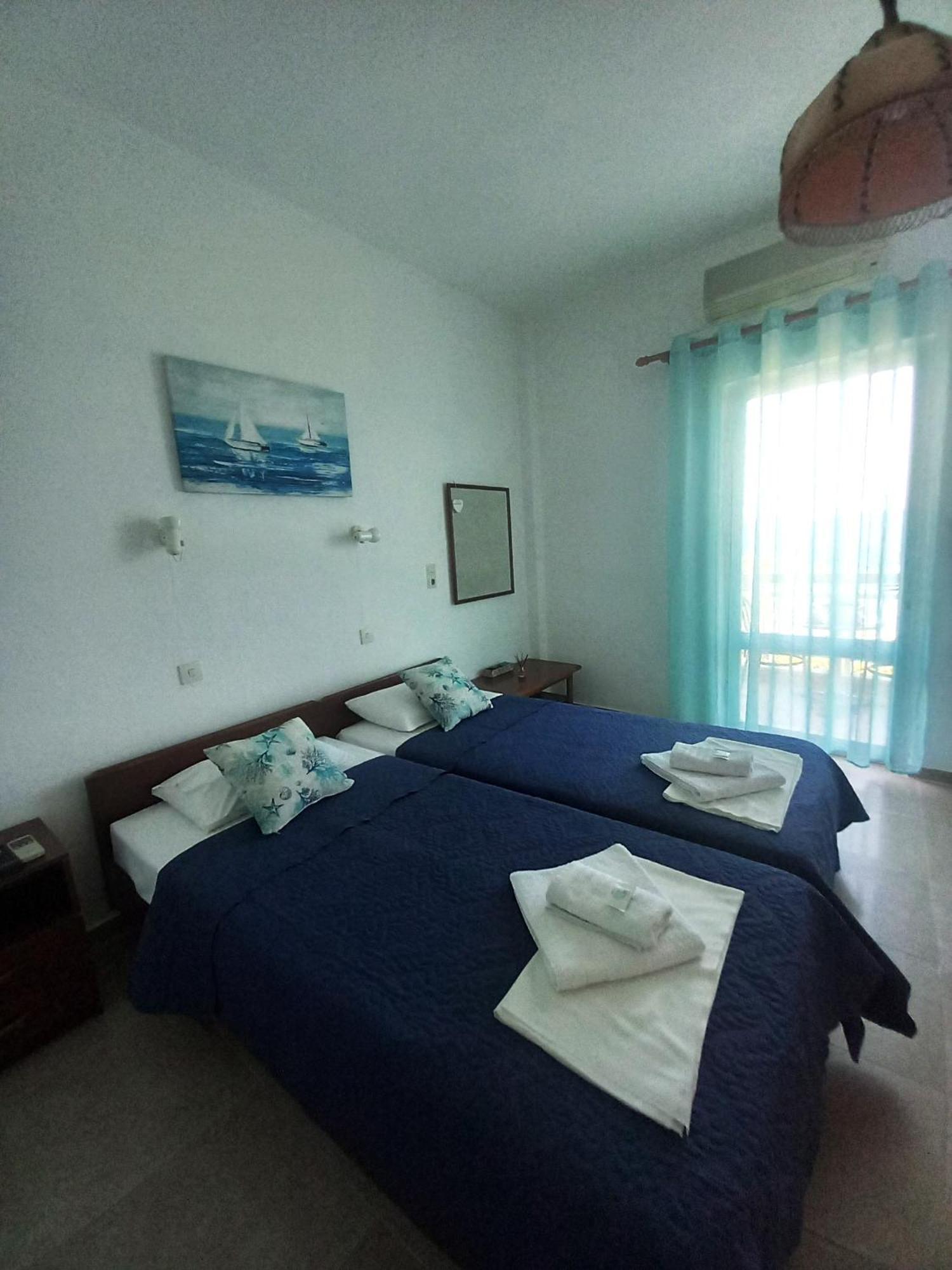 Hotel Kima Kamariotissa Bagian luar foto